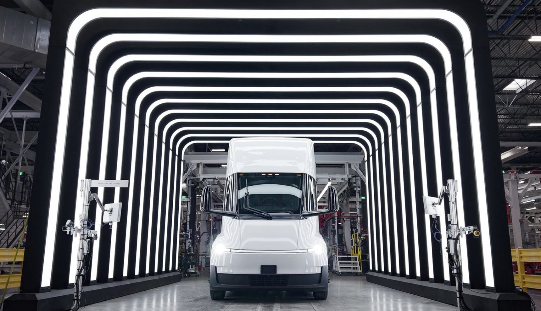 Tesla Semi at the Nevada plant